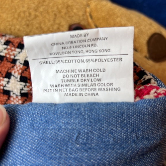 Brand new Patchwork Teddy Bear Quilt and Pillow for Baby Toddler or Child’s Room - Picture 9 of 9